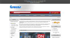 Desktop Screenshot of grokas.pl