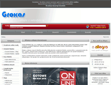 Tablet Screenshot of grokas.pl